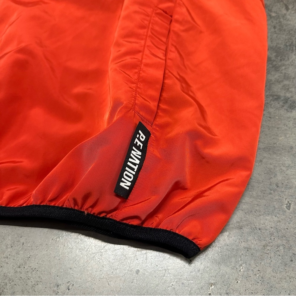 P.E. Nation Red Orange Anorak Jacket Womens Small - Picture 4 of 12